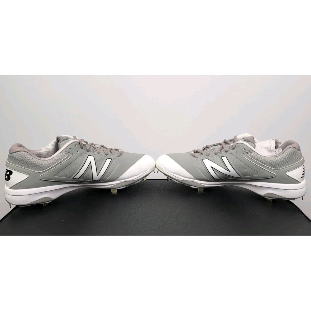 New Balance REVLote RC 4040 Metal Cleats Gray‎ L4040GW3 16 D New No Box
